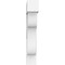 Ekena Millwork Standard Carmel Architectural Grade PVC Bracket With Block Ends, 3"W x 18"D x 18"H BKTP03X18X18CAR05 - alternate 2